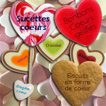 Les coeurs personnalisables