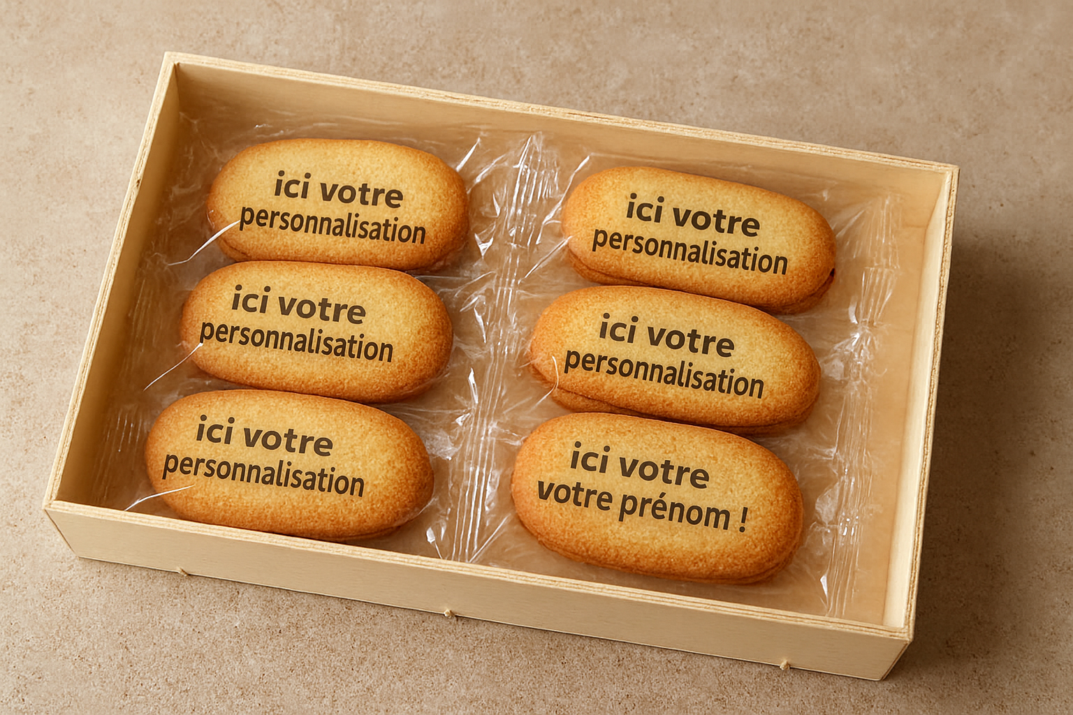 Biscuits personnalisés anniversaire, mariage, fêtes, salons professionnels | gourmandises.decors-fins.com