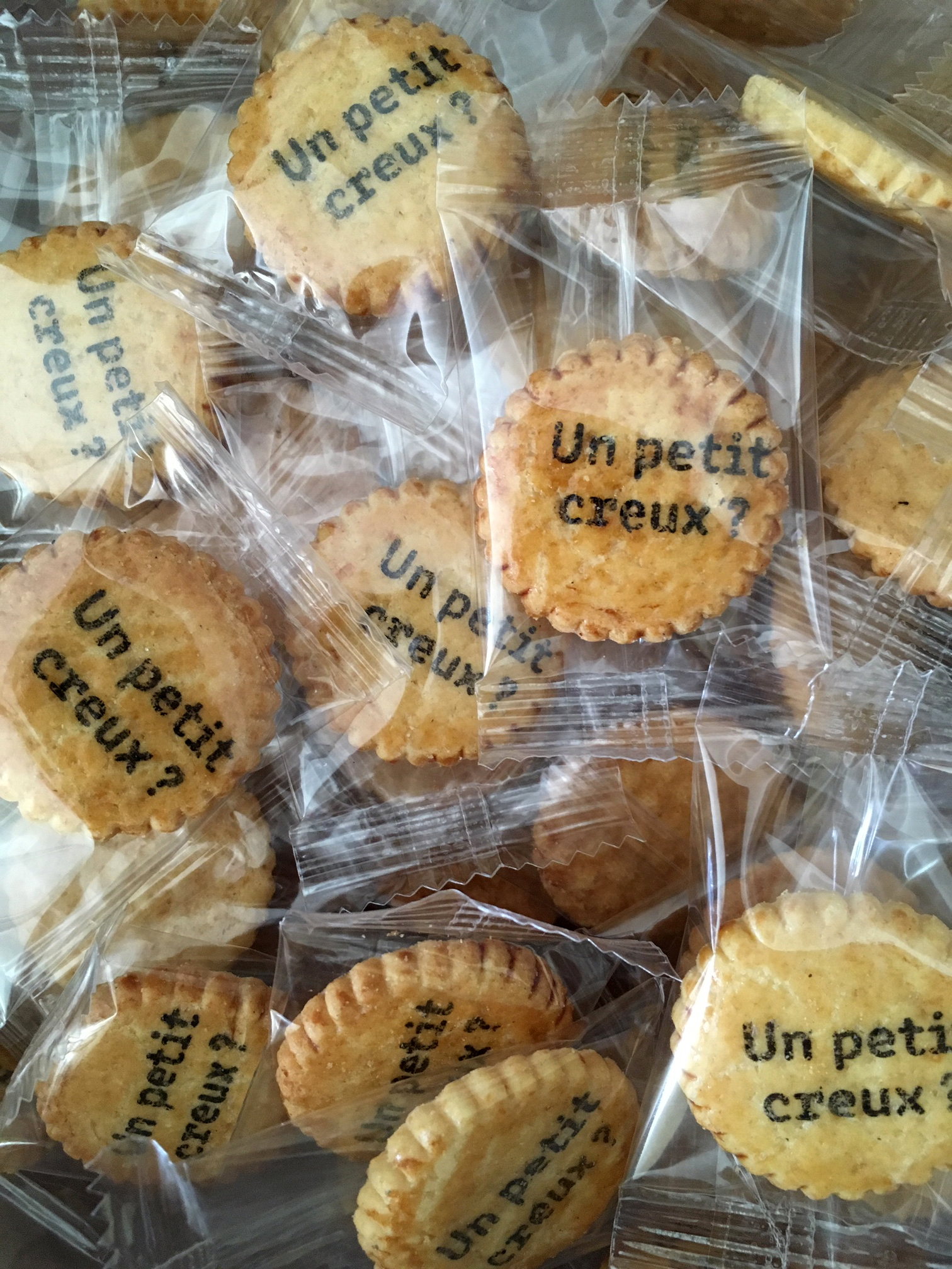 Petits galet breton au beurre personnalisés