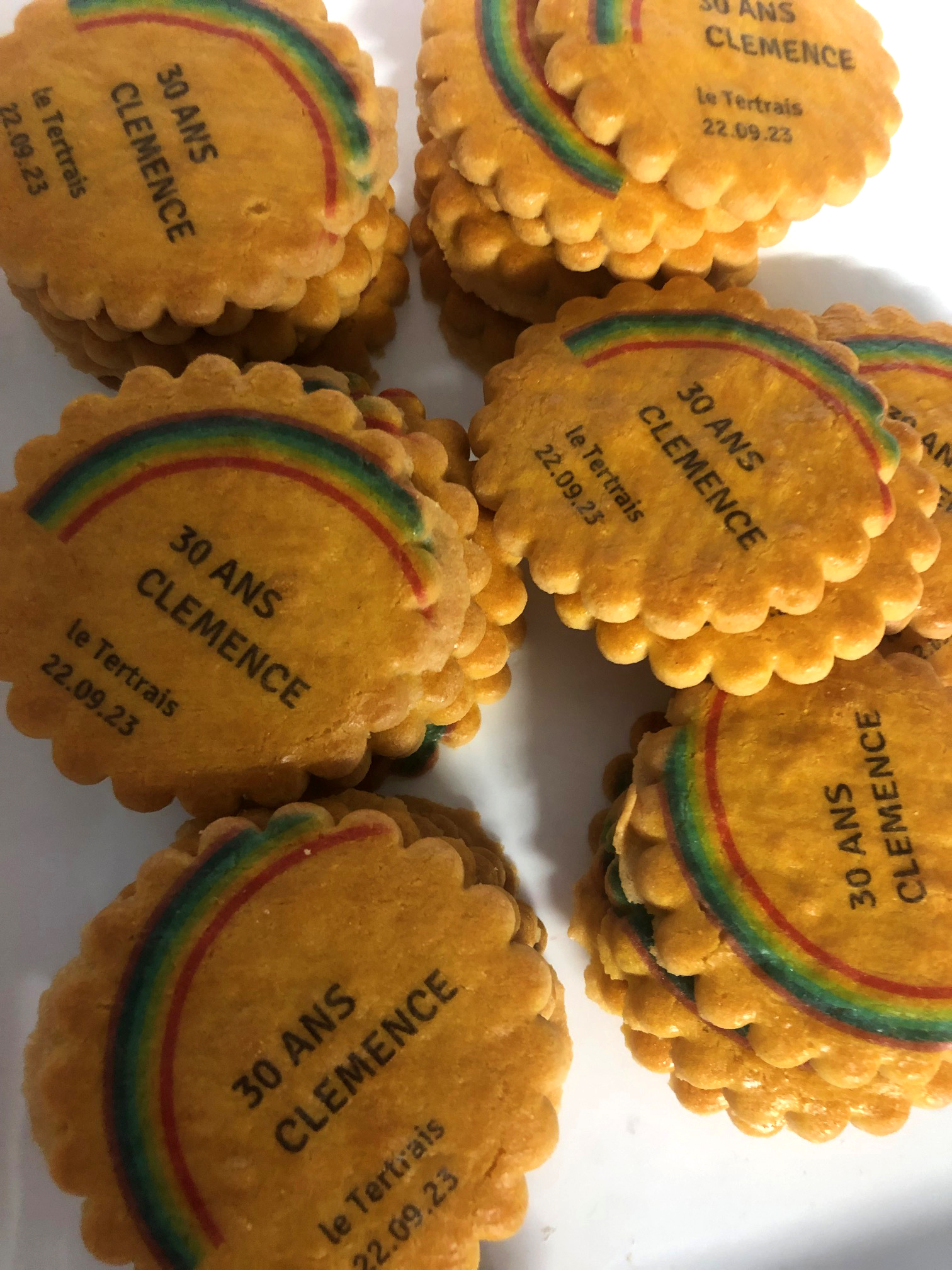 Cadeau invité mariage biscuit personnalisé gourmandises.decors-fins.com