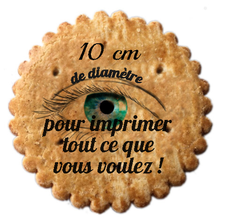 Biscuit imprimé | gourmandises.decors-fins.com