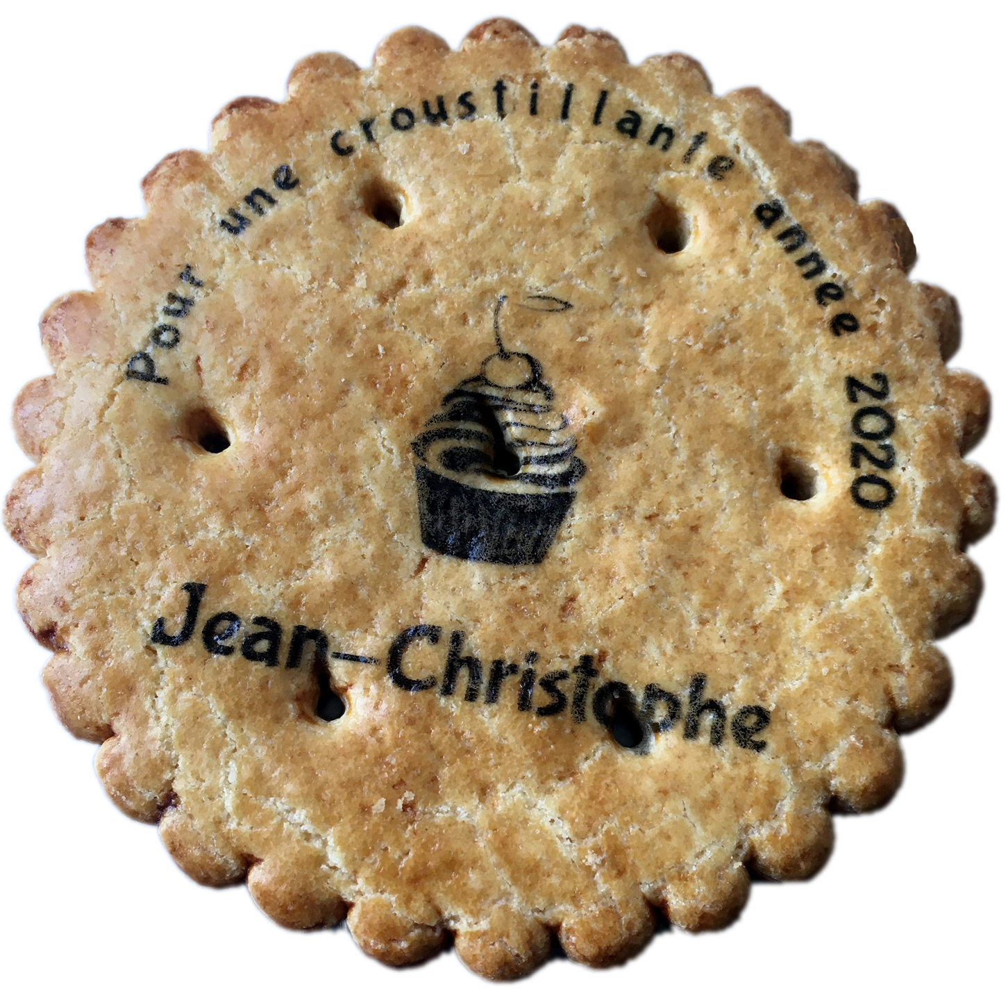 Galette bretonne personnalisée | gourmandises.decors-fins.com