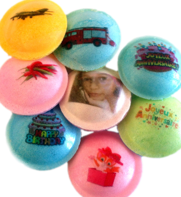 Bonbon de notre enfance imprimé  | gourmandises.decors-fins.com