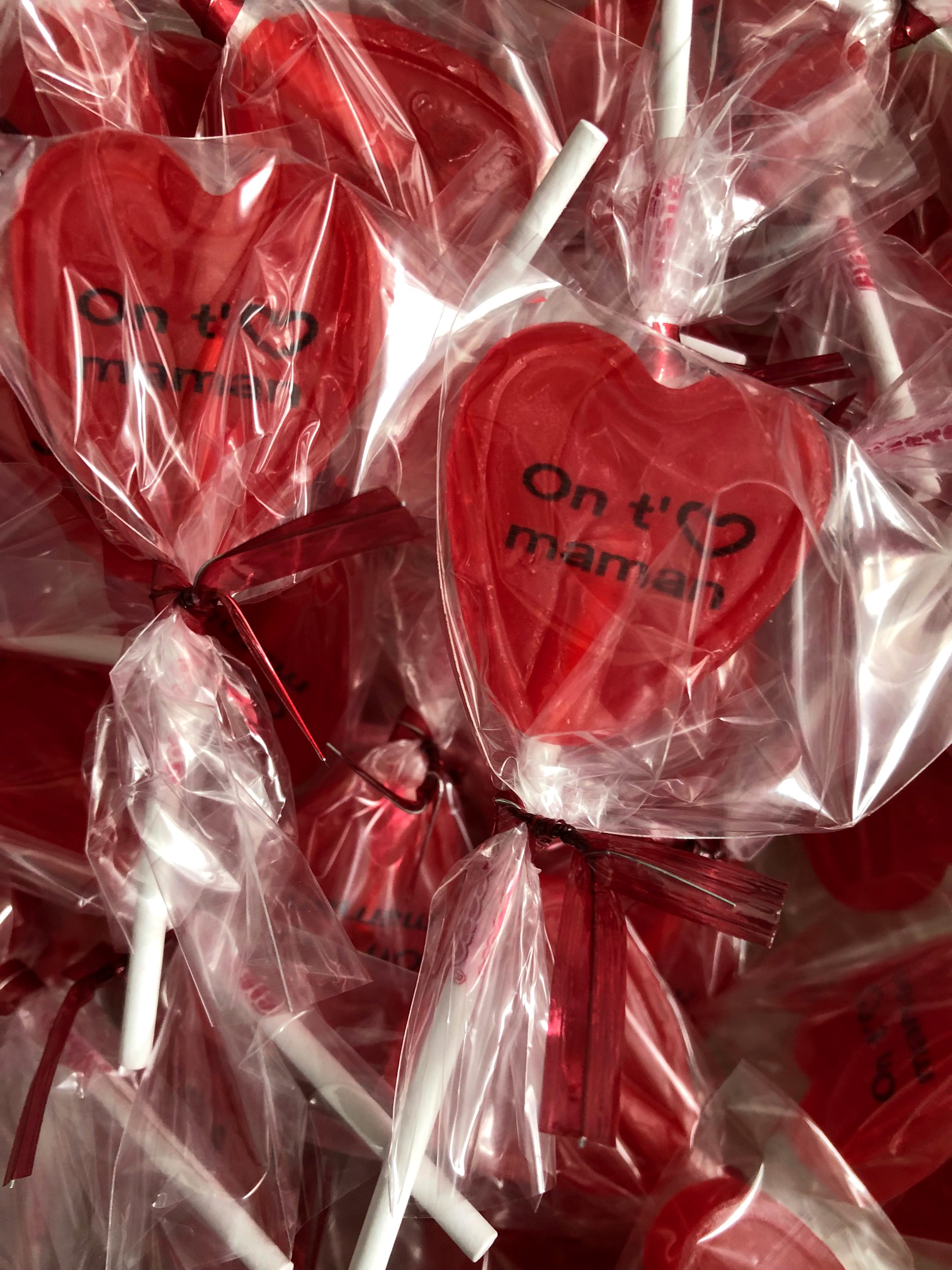 Bonbon coeur personnalisé | gourmandises.decors-fins.com