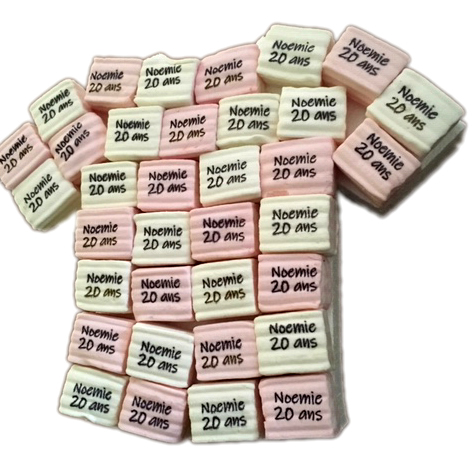 Marshmallows anniversaire | gourmandises.decors-fins.com