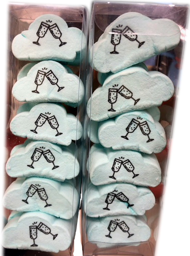 marshmallows nuage personnalisés