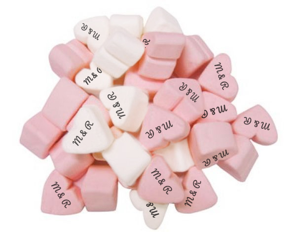 Marshmallows imprimés | gourmandises.decors-fins.com