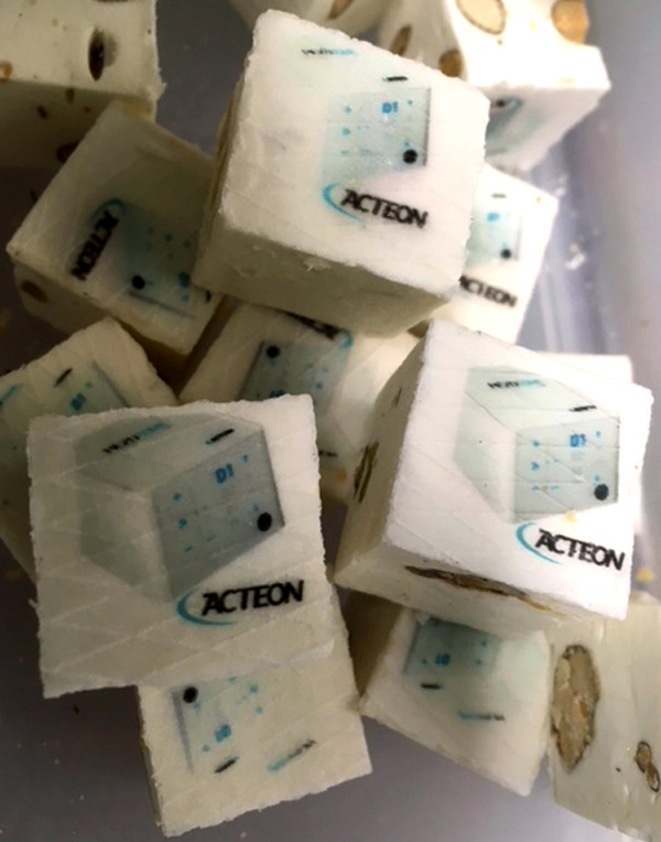 Nougat personnalisé entreprise | gourmandises.decors-fins.com