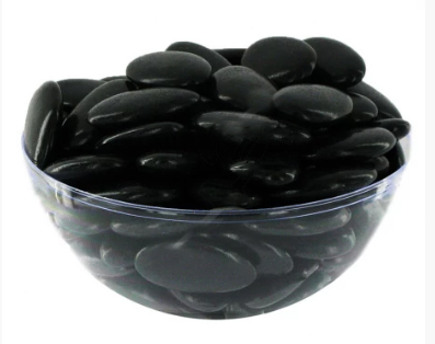 Dragées noires | gourmandises.decors-fins.com